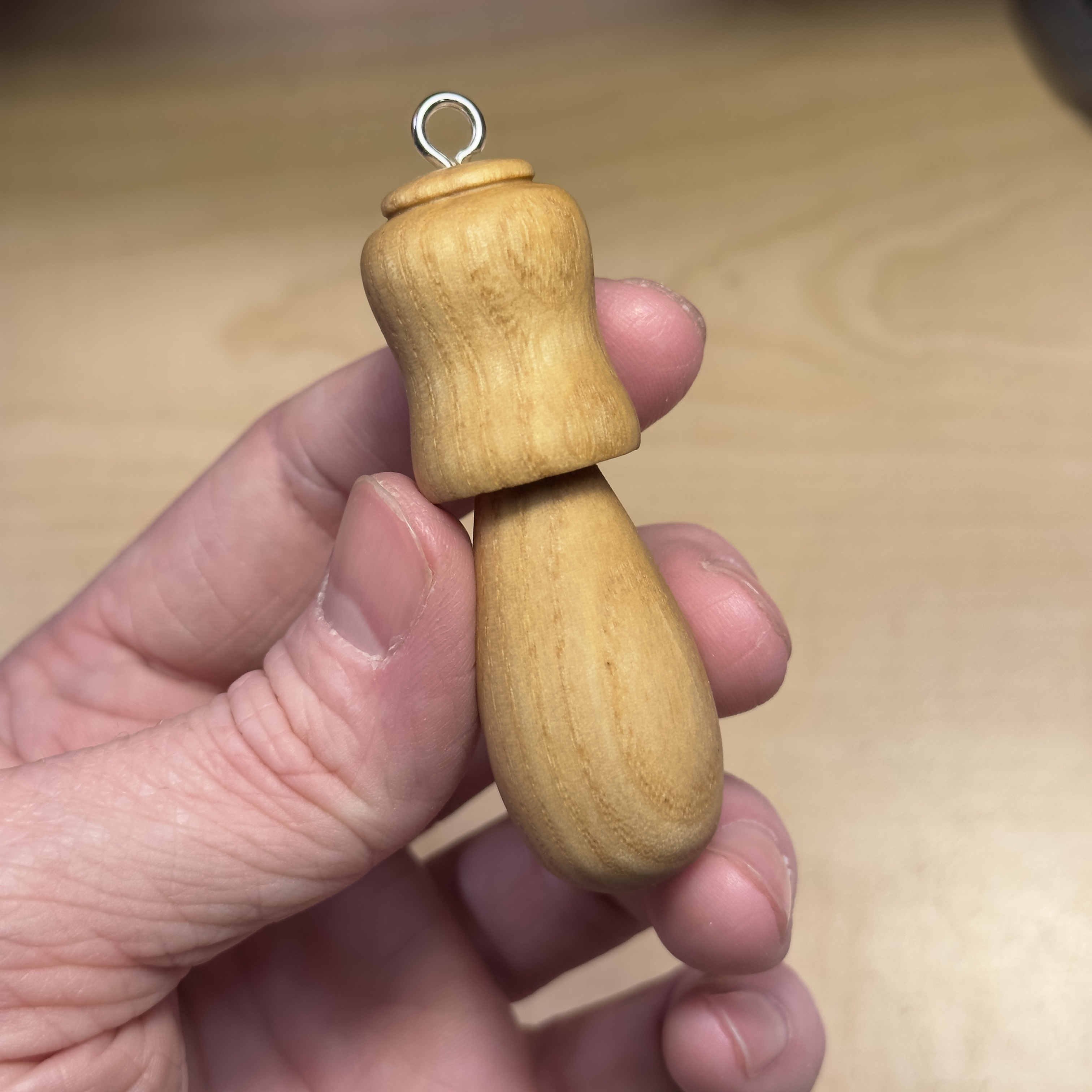 Ash Mushroom Pendant
