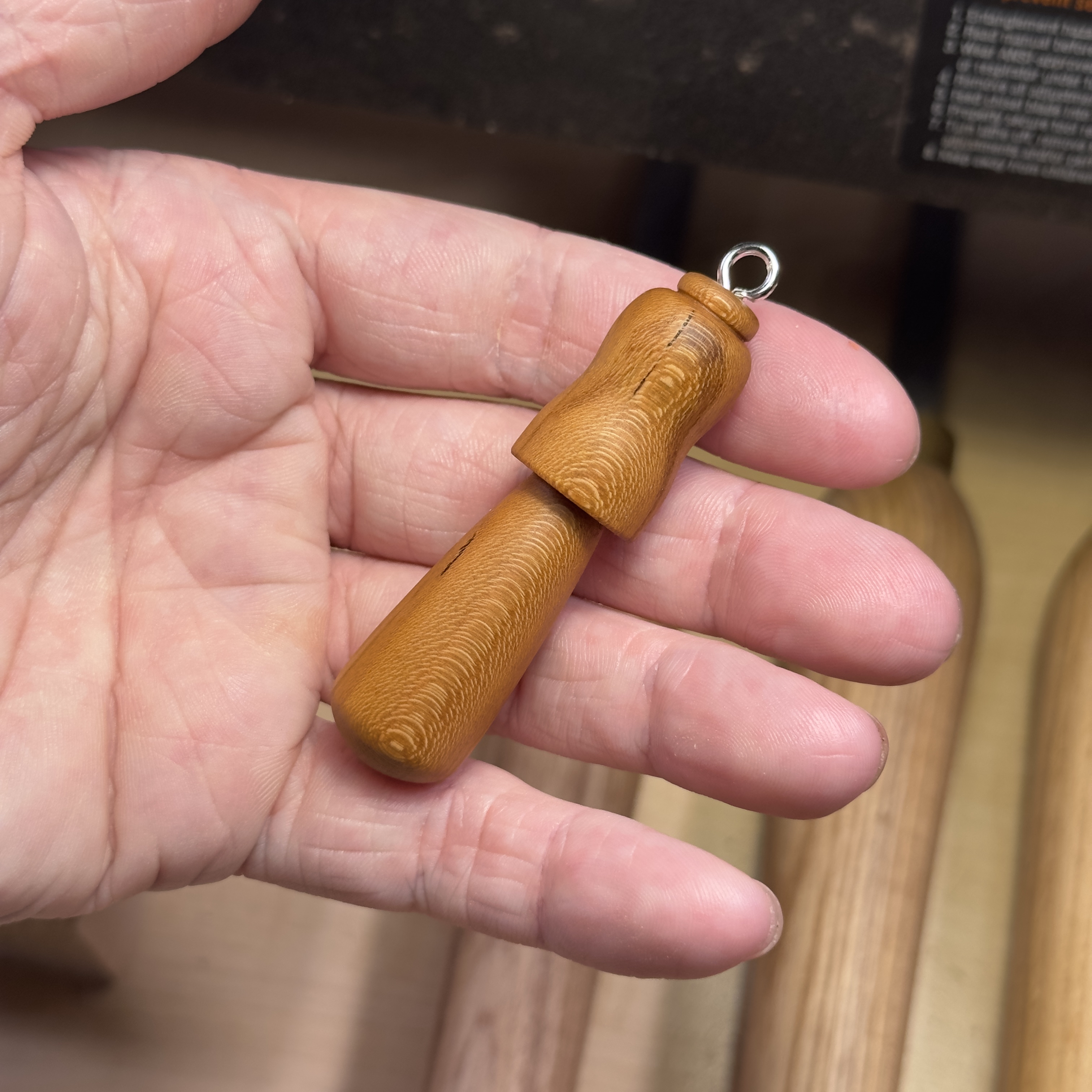 Cherry Mushroom Pendant