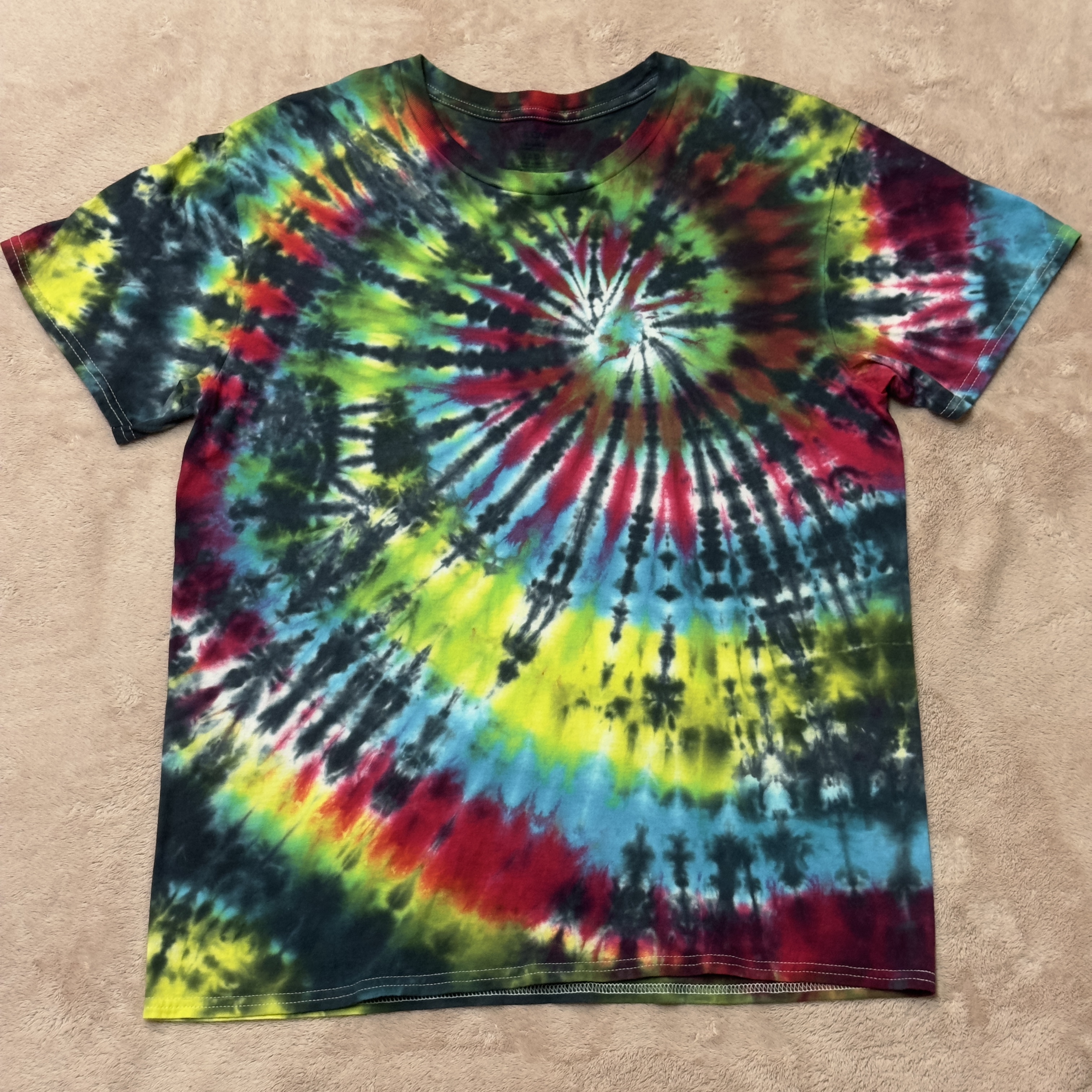 Dark Primary Swirl